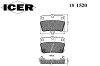 ICER 181520 Brake Pad Set, disc brake