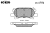 ICER 181751 Brake Pad Set, disc brake