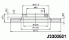 NIPPARTS J3300501 Brake Disc