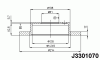 NIPPARTS J3301070 Brake Disc