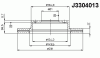 NIPPARTS J3304013 Brake Disc