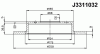 NIPPARTS J3311032 Brake Disc