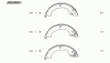 NIPPARTS J3505001 Brake Shoe Set