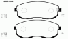 NIPPARTS J3601044 Brake Pad Set, disc brake