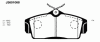 NIPPARTS J3601068 Brake Pad Set, disc brake