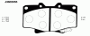 NIPPARTS J3602055 Brake Pad Set, disc brake