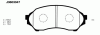 NIPPARTS J3603047 Brake Pad Set, disc brake