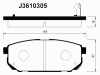 NIPPARTS J3610305 Brake Pad Set, disc brake