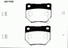 NIPPARTS J3611029 Brake Pad Set, disc brake