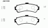 NIPPARTS J3611039 Brake Pad Set, disc brake