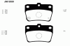 NIPPARTS J3612020 Brake Pad Set, disc brake