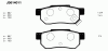 NIPPARTS J3614011 Brake Pad Set, disc brake