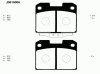 NIPPARTS J3615006 Brake Pad Set, disc brake