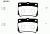 NIPPARTS J3615011 Brake Pad Set, disc brake