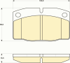 GIRLING 6101999 Brake Pad Set, disc brake