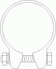 TOPRAN 104182 Pipe Connector, exhaust system