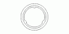 ERNST 498708 Seal, exhaust pipe