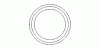 ERNST 499149 Gasket, exhaust pipe