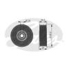 GATES T36002 Deflection/Guide Pulley, v-ribbed belt