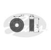 GATES T36189 Deflection/Guide Pulley, v-ribbed belt