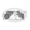 GATES T38158 Tensioner Pulley, v-ribbed belt