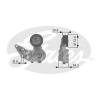 GATES T38208 Tensioner Pulley, v-ribbed belt