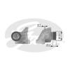 GATES T38316 Tensioner Pulley, v-ribbed belt