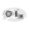 GATES T38427 Tensioner Pulley, v-ribbed belt