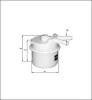 KNECHT KL138 Fuel filter