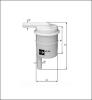 MAHLE ORIGINAL KL122 Fuel filter