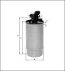MAHLE ORIGINAL KL160/1 (KL1601) Fuel filter
