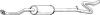 BOSAL 287-089 (287089) Middle Silencer
