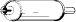 BOSAL 154-545 (154545) Middle Silencer
