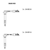 BREMI 3A00/163 (3A00163) Ignition Cable Kit