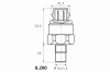 BEHR THERMOT-TRONIK 8.200.01 (820001) Temperature Switch, radiator fan