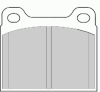 FERODO FDB704 Brake Pad Set, disc brake