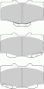 FERODO FSL797 Brake Pad Set, disc brake