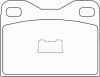MINTEX MDB1102 Brake Pad Set, disc brake