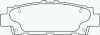 MINTEX MDB1574 Brake Pad Set, disc brake