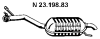 EBERSPÄCHER 23.198.83 (2319883) End Silencer