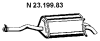 EBERSPÄCHER 23.199.83 (2319983) End Silencer