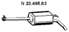 EBERSPÄCHER 23.495.83 (2349583) End Silencer