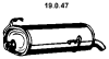 EBERSPÄCHER 19.0.47 (19047) End Silencer