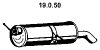 EBERSPÄCHER 19.0.50 (19050) End Silencer