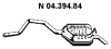 EBERSPÄCHER 04.394.84 (0439484) End Silencer