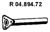 EBERSPÄCHER 04.894.72 (0489472) Exhaust Pipe