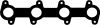 PAYEN JD343 Gasket, exhaust manifold