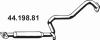 EBERSPÄCHER 44.198.81 (4419881) Middle Silencer