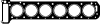 VICTOR REINZ 61-24675-20 (612467520) Gasket, cylinder head