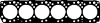 VICTOR REINZ 61-34060-00 (613406000) Gasket, cylinder head